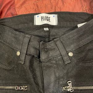 Paige premium denim jeans , zippers